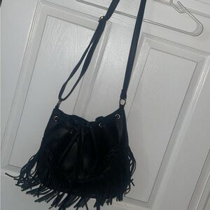 NWOT Fringe Crossbody Bag